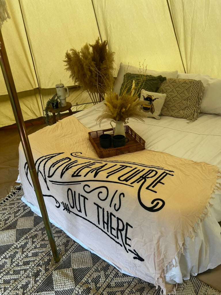 How to Decorate Your Bell Tent-Boho Bell Tent