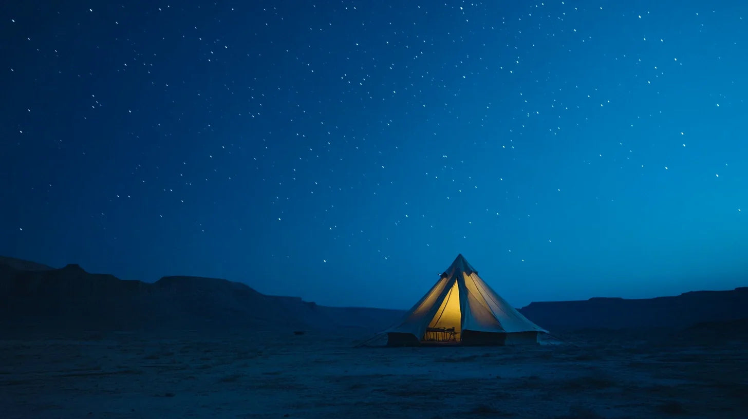 Wild Camping with a Bell Tent-Boho Bell Tent