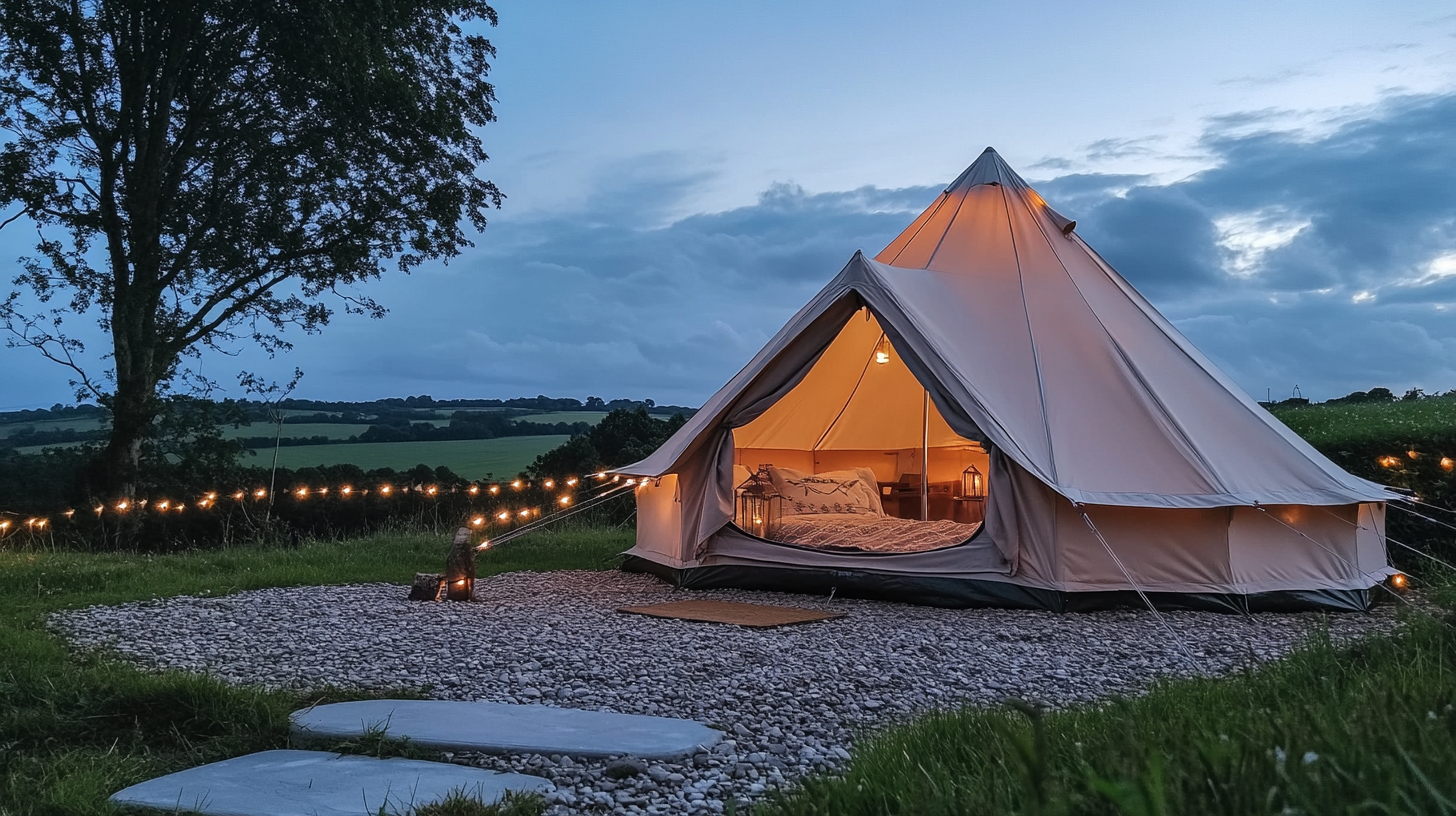 Essential Gear for a Boho Campsite-Boho Bell Tent