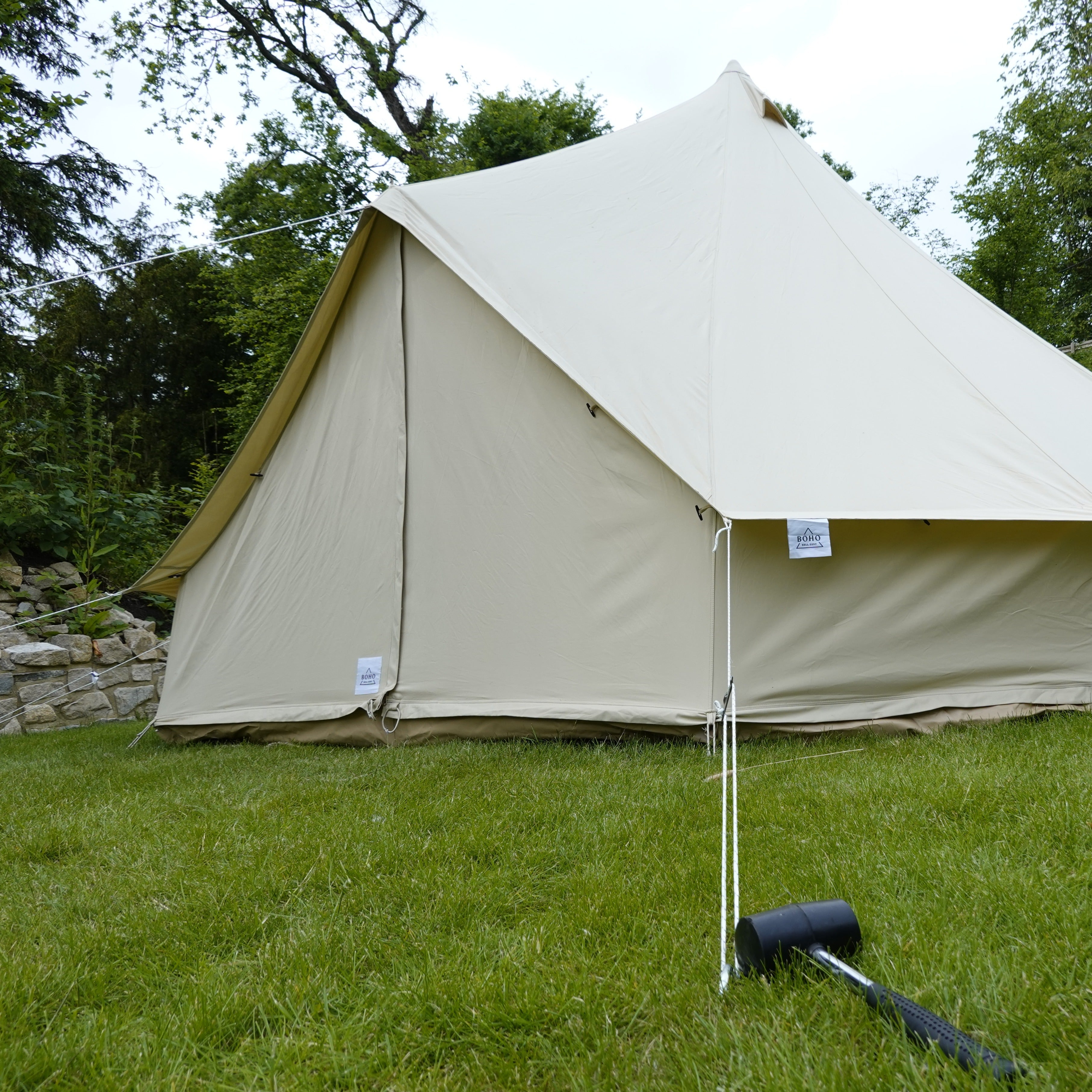 What Are Glamping Tents Called?-Boho Bell Tent