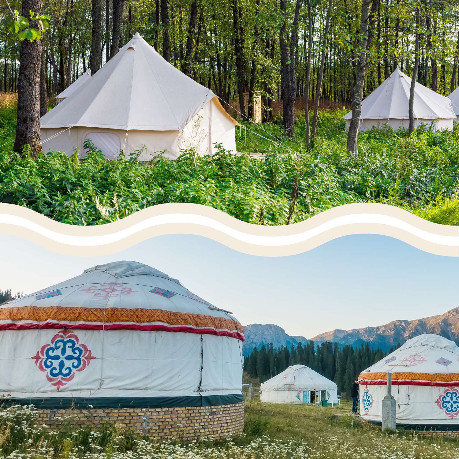 What is the difference between a tent and a yurt?-Boho Bell Tent