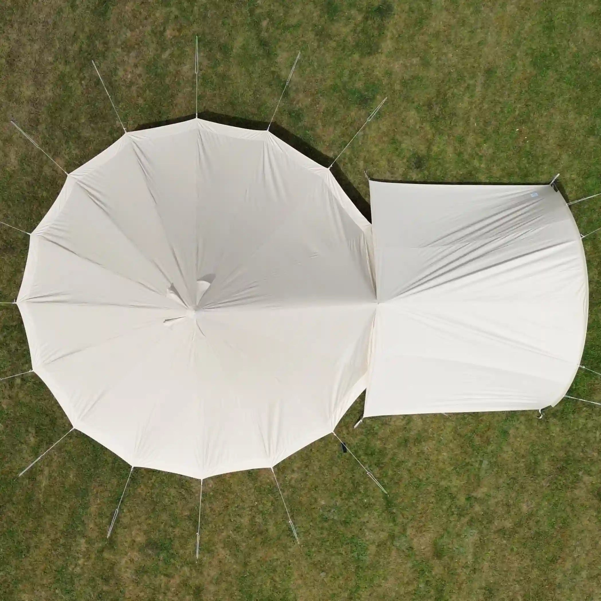 Bell Tent Curved Canopy-Accessory-Boho Bell Tent