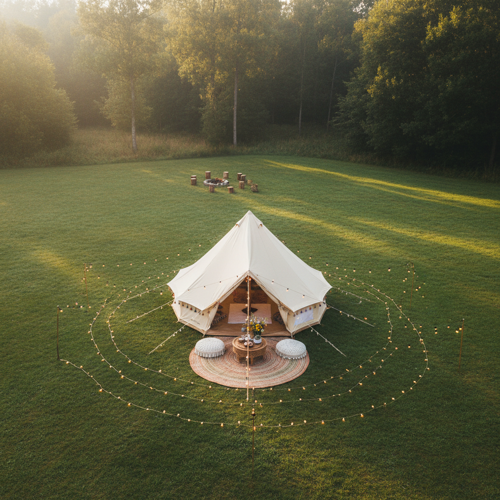 How Many People Sleep in a 4m Bell Tent?