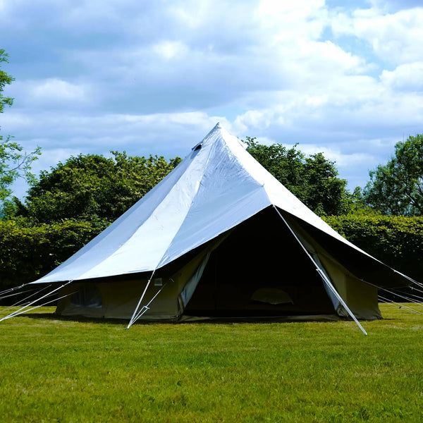 bell tent cover CryBaby NS Bike Rag+ 2 and the awnings come Einschaubadapter:2x Schlauchtülle 1/2