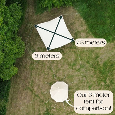 Bell Tent Multi Purpose Canopy-Boho Bell Tent